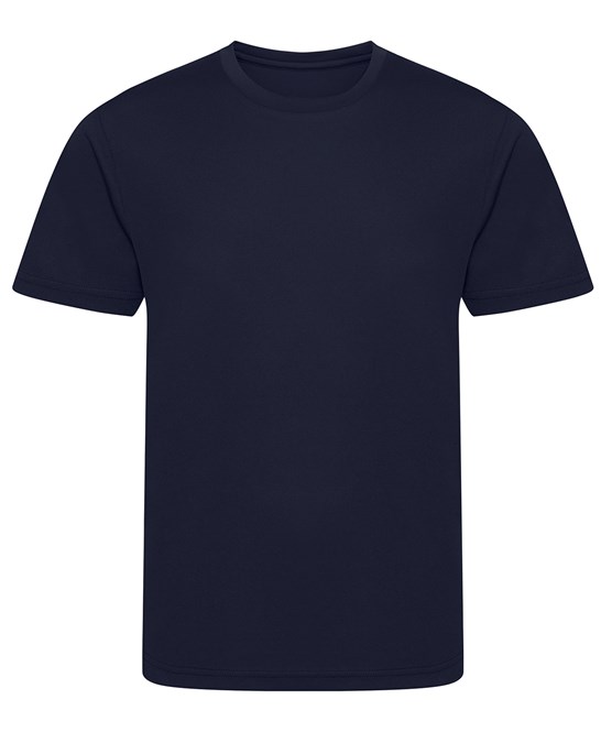 Recycled Funktion Kids Shirt mit beidseitigen 4c Druck