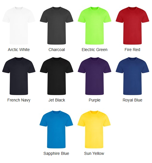 Recycled Funktion Unisex Shirt mit beidseitigen 4c Druck